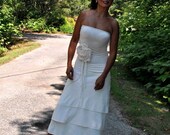 Romantic Garden Dress ( Tiered Ruffle Dress)