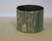 Old Tin (Round) Plant Holder