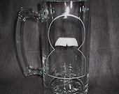 Broom Mustache/Moustache Beer Mug