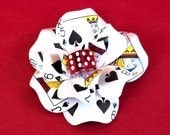 Playing Card Hair Clip (Spades) Fascinator