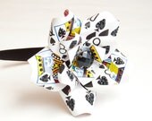 Spades Playing Card Rhinestone Headband Fascinator