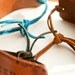 Harry Potter Leather Luggage Tag - "Please Return to Platform 9 3/4" - CLASSIC SHAPE leather luggage tag - Made to Order