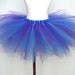 Iris Tutu - blue and purple tutu - Garden Pixie Collection by Whimsy Pie - tutus for children, Made to Order