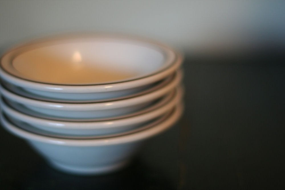 Vintage Buffalo Restaurant Ware Berry Bowls