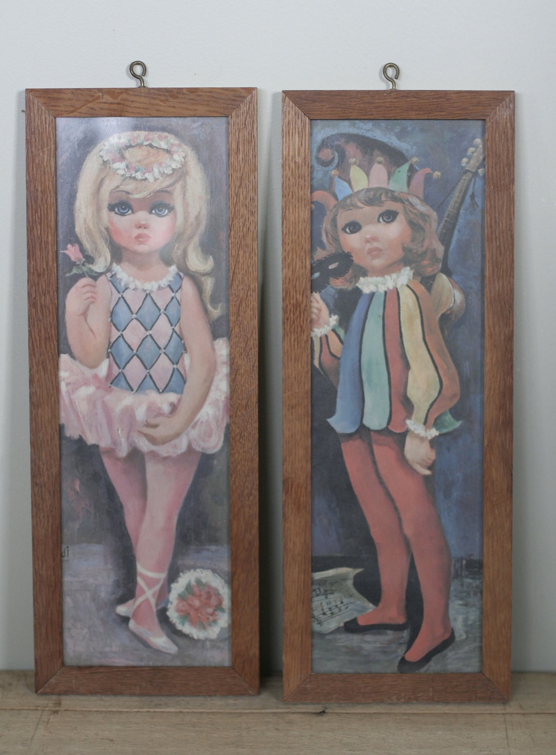 vintage big eye girl pictures