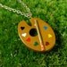 Vintage 50s LOVE of ART Pendant Necklace