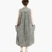 Vintage 80s Oversized COUNTRY CHIC Cotton Maxi DRESS