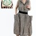 Vintage 80s Oversized COUNTRY CHIC Cotton Maxi DRESS