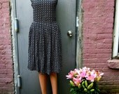 Beautiful Vintage Tank Dress by Esprit Women's 6 or 8 / 80's does 50's style