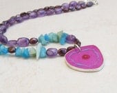 One Of a Kind Colorful Necklace