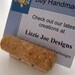 Wine Cork Business Card Holder