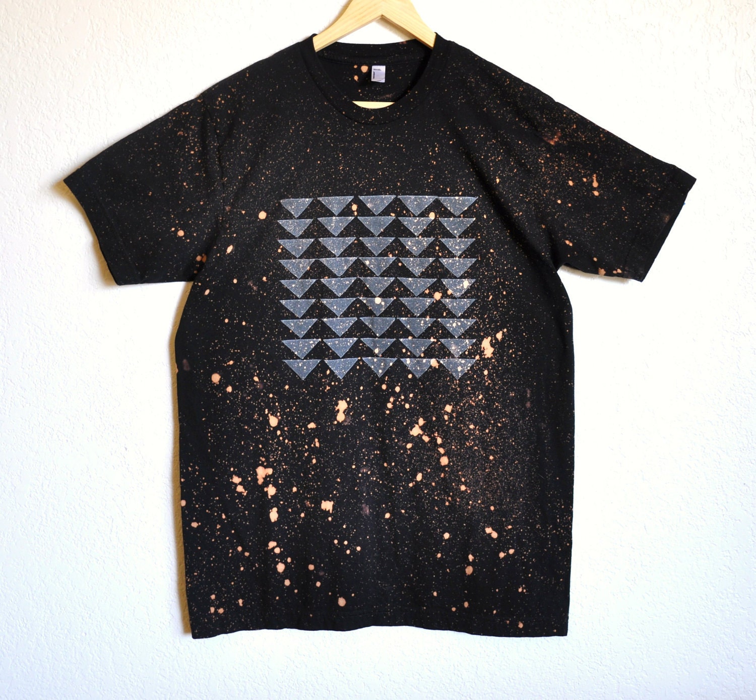 The Celestial Dust and White Triangle T-Shirt- Large