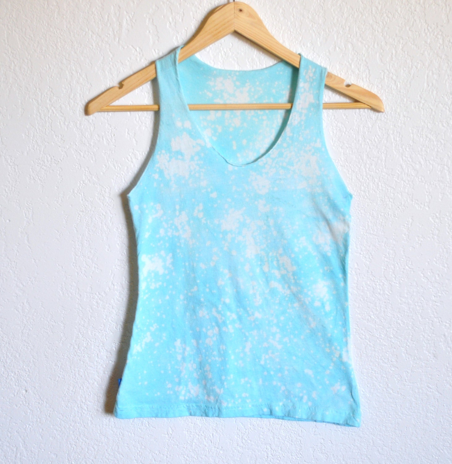 SAMPLE SALE Aventurine Quartz Hand Dyed Tank Top