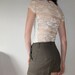 Wishful thinking - vintage style tweed shorts, high waist - medium