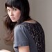 Storm grey lace shirt - sheer bohemian long lace tunic, classic cut with boat neck and short sleeves - small