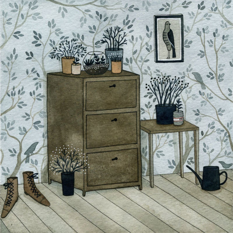 houseplants (print)