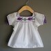 Vintage Baby Toddler Girl Mexican Blouse