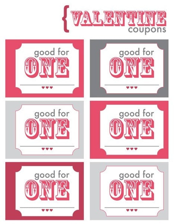 Love Coupon Pocket Book Printable Download By Shopgreenlilydesigns