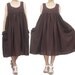 Brown Simply Dress size L-XL