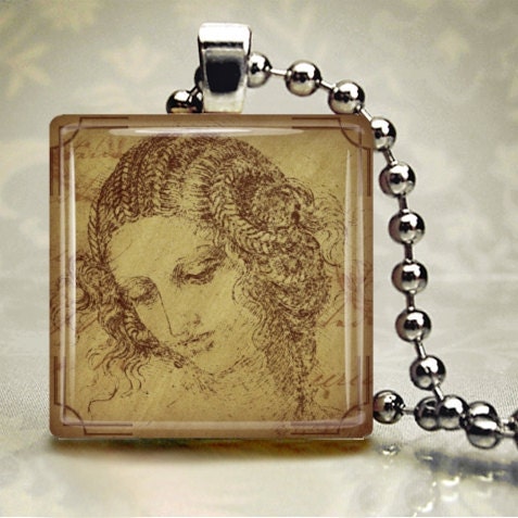 DaVinci Art - Glass Tile Pendant (DAB1)