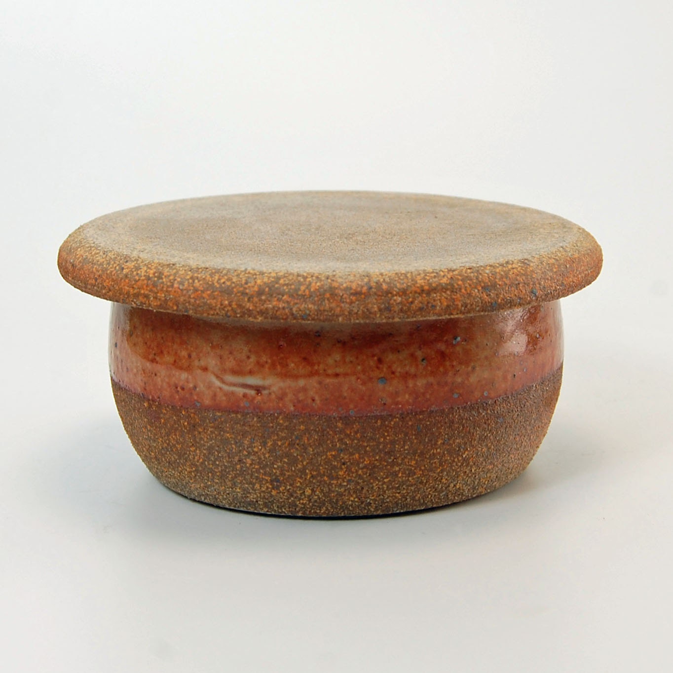 French Butter Keeper - French Butter Dish - Ceramic Butter Keeper - Ceramic Butter Dish - Shino - Pottery