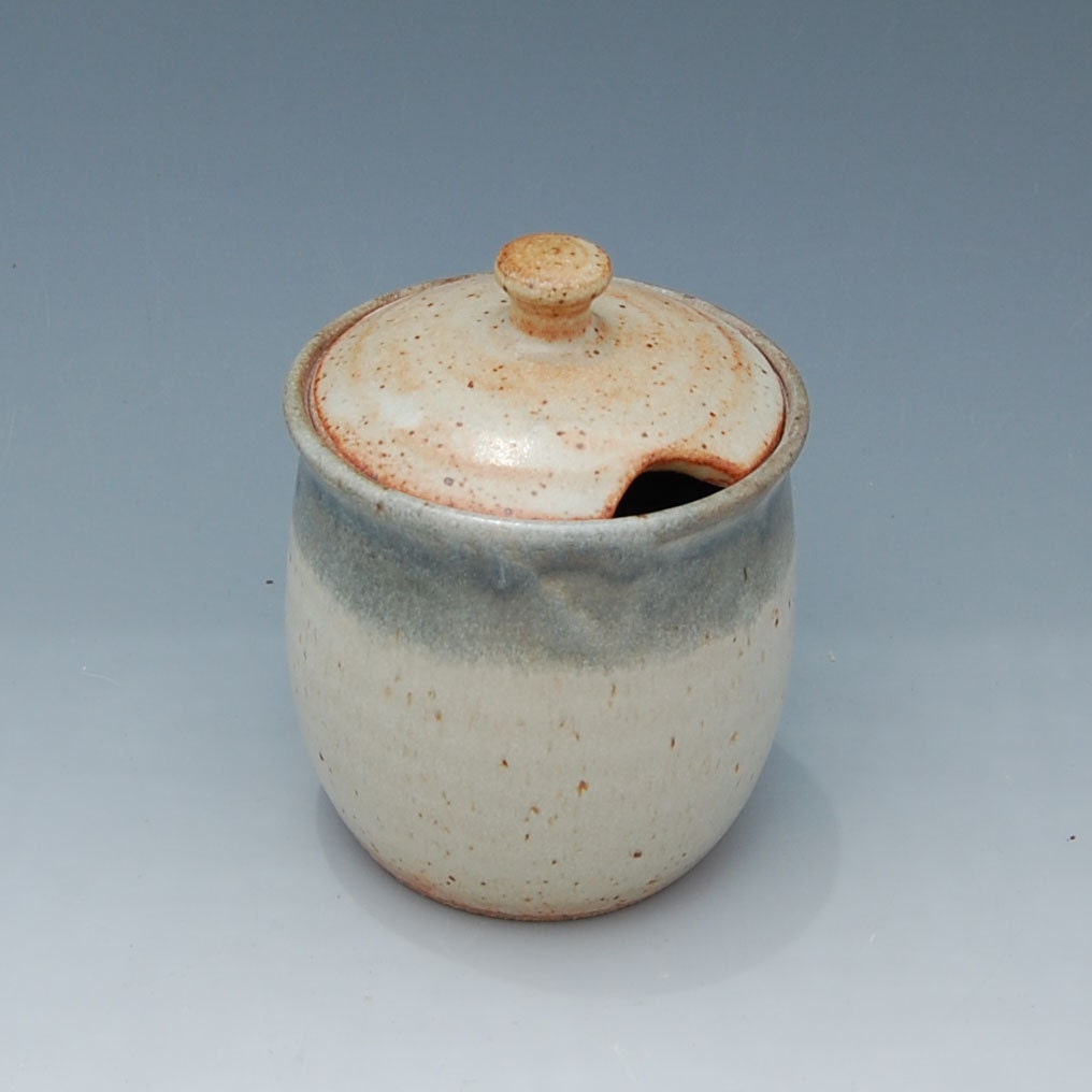 Ceramic Sugar Bowl - Honey Jar - Jam Jar
