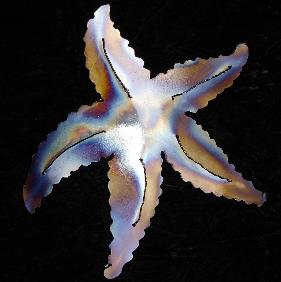 STARFISH Star Fish Tropical Beach House Metal Wall by metalshine