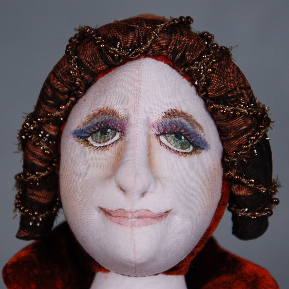 Cloth Doll Pattern, Modron, Goddess of Fall, 14"