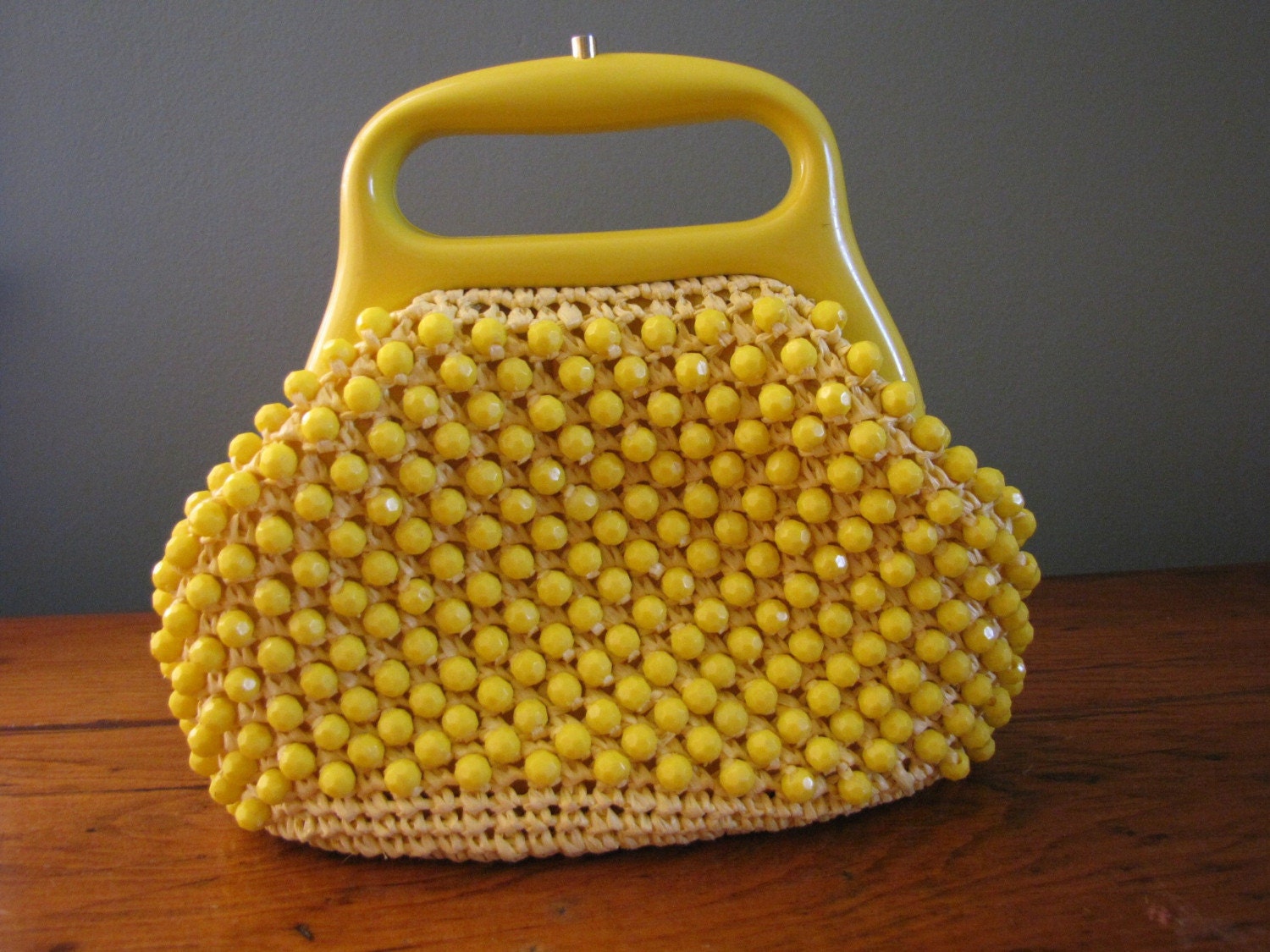 vintage lemon drops bag