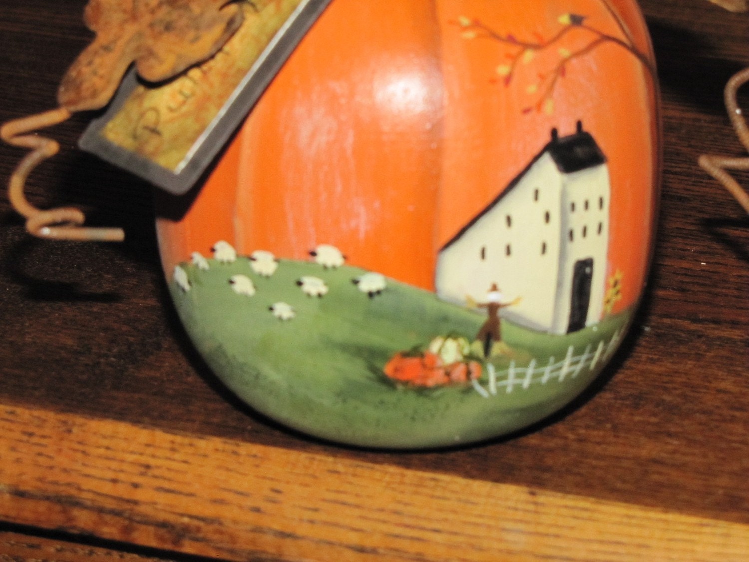 Primitive Pumpkin Fall Decor