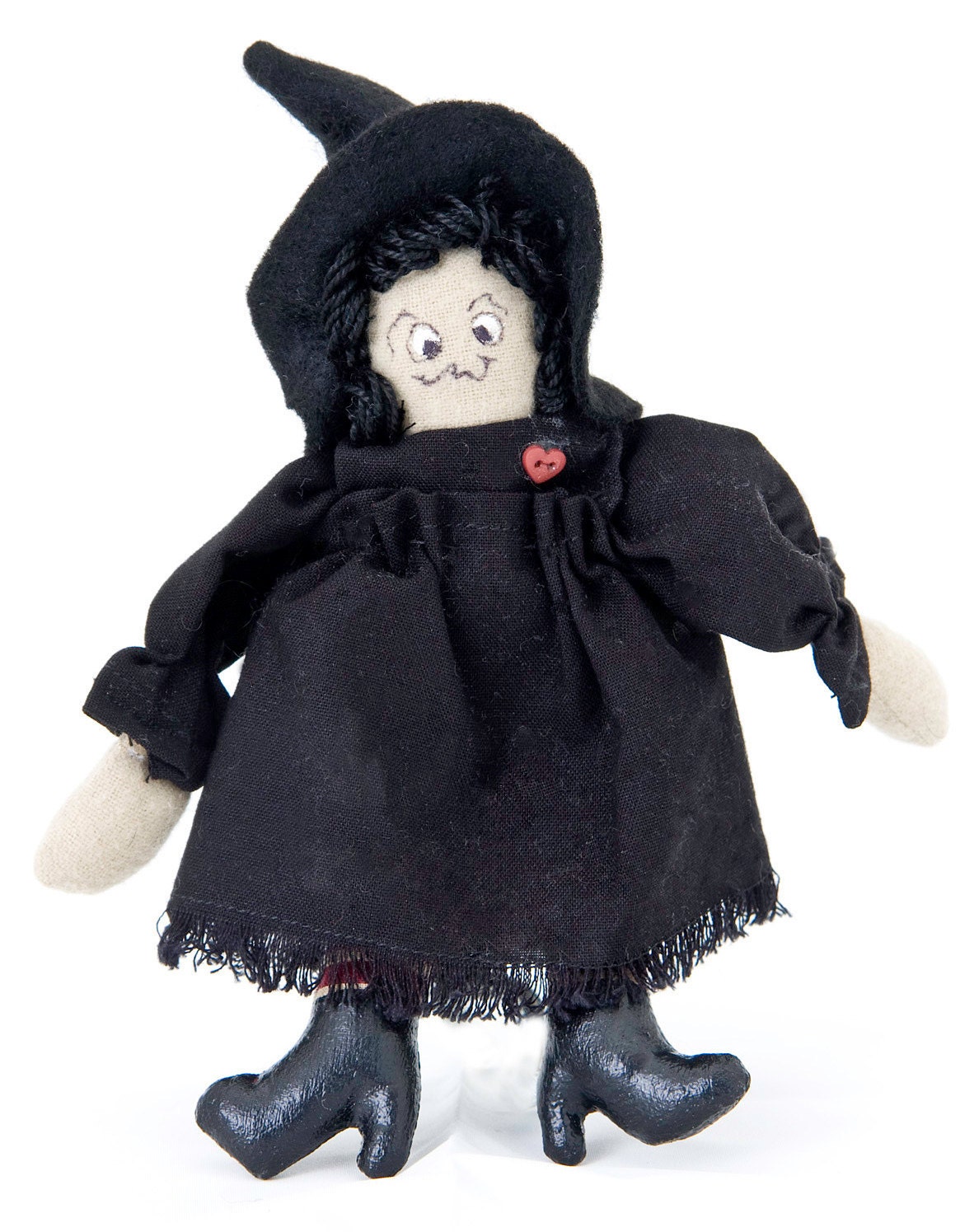 Halloween Collectible Mini 6 Inch Cloth Witch Wacky Winnie