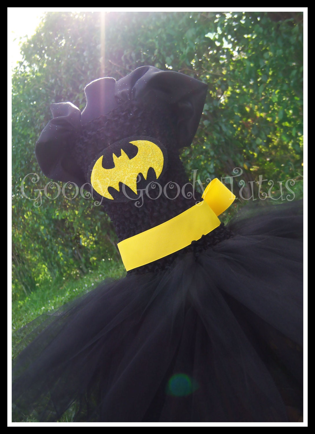 I'M BATGIRL Batman Inspired Tutu Dress - Small 12/18mos