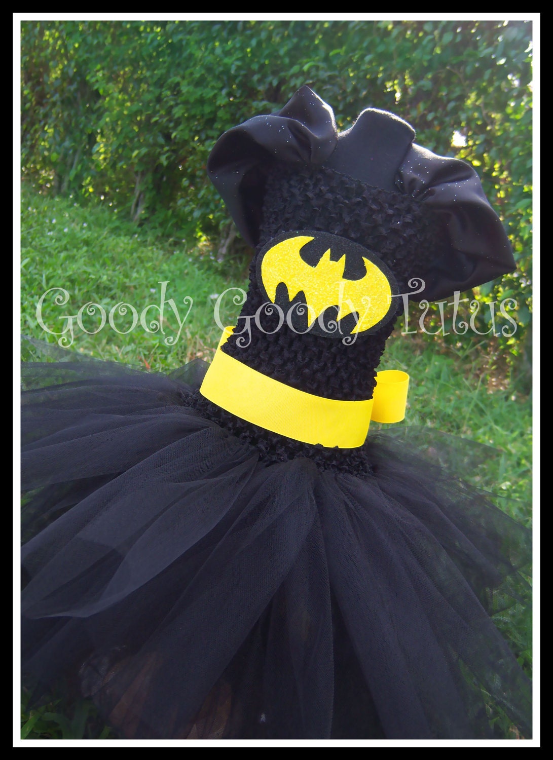 I'M BATGIRL Batman Inspired Tutu Dress - Large 4-6t