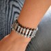 Vintage Letterpress Bracelet - Metal Type - Various letters