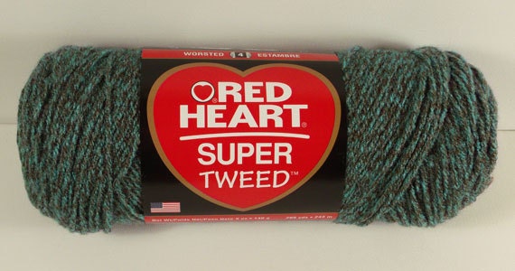 Coats & Clark Red Heart Super Tweed 100% Acrylic Yarn LANDSHARK No. 7819