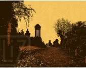 Necropolis - screen print