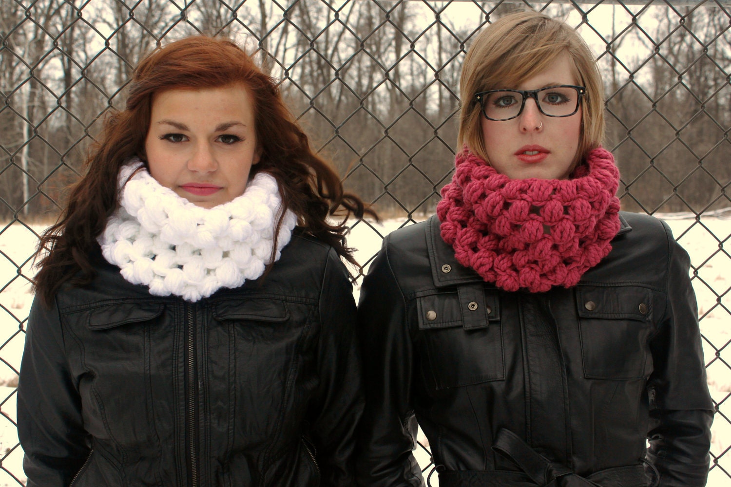 Crochet Cowl. Chunky Cowl. Wool Cowl. Crochet Neckwarmer. Bulky Cowl. Made to Order.
