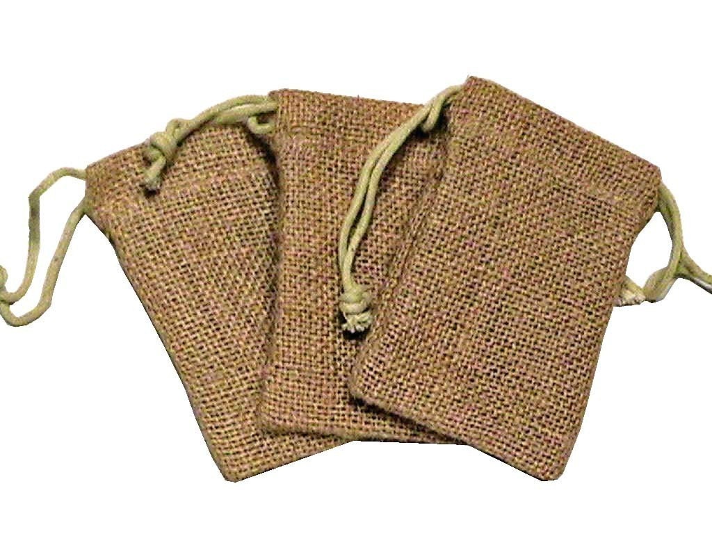 Burlap Drawstring Bags