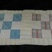 Quilt Old Vintage Antique Shirting Block Cutter Quilt Piece E13