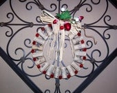 Wreath,  Wine Cork Wreath, Holiday Decoration, Handmade