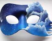 Mask of the Moon - Handmade Leather Mask