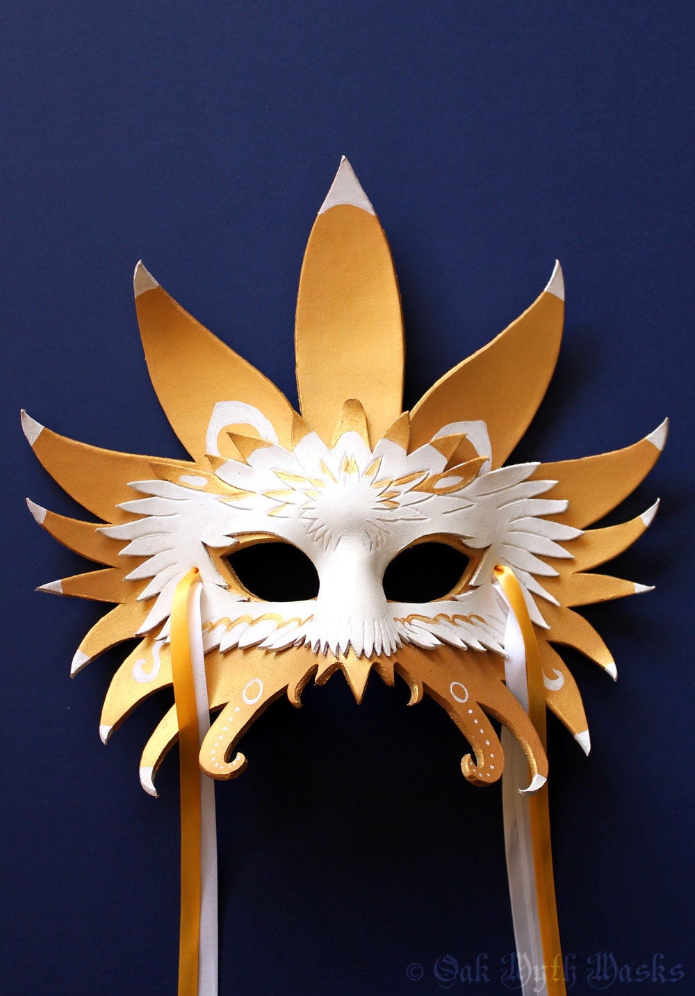 Athena Mask - Handmade Leather Mask