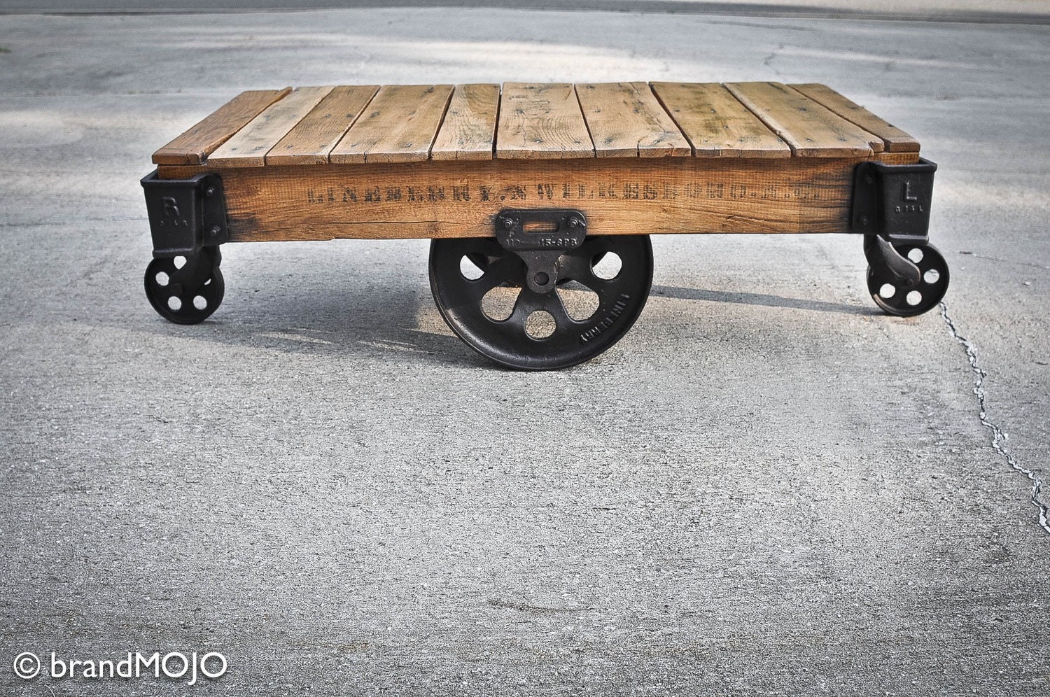 Factory Cart Coffee Table
