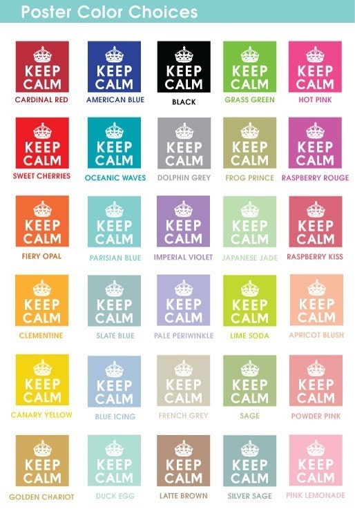 Keep Calm and Laundry on 11x14 Print (Featured in Parisian Blue) Buy 3 get One Free