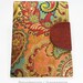 iPad 2 iPad 3 iPad 4 case cover sleeve - Fancy colorful jewel-tone tapestry upholstery fabric - Red gold green blue mustard
