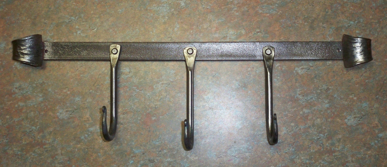 Wall Rack with Fishtail Scrolls