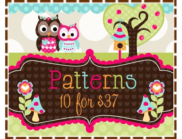 10 Crochet Pattern Savings Pack