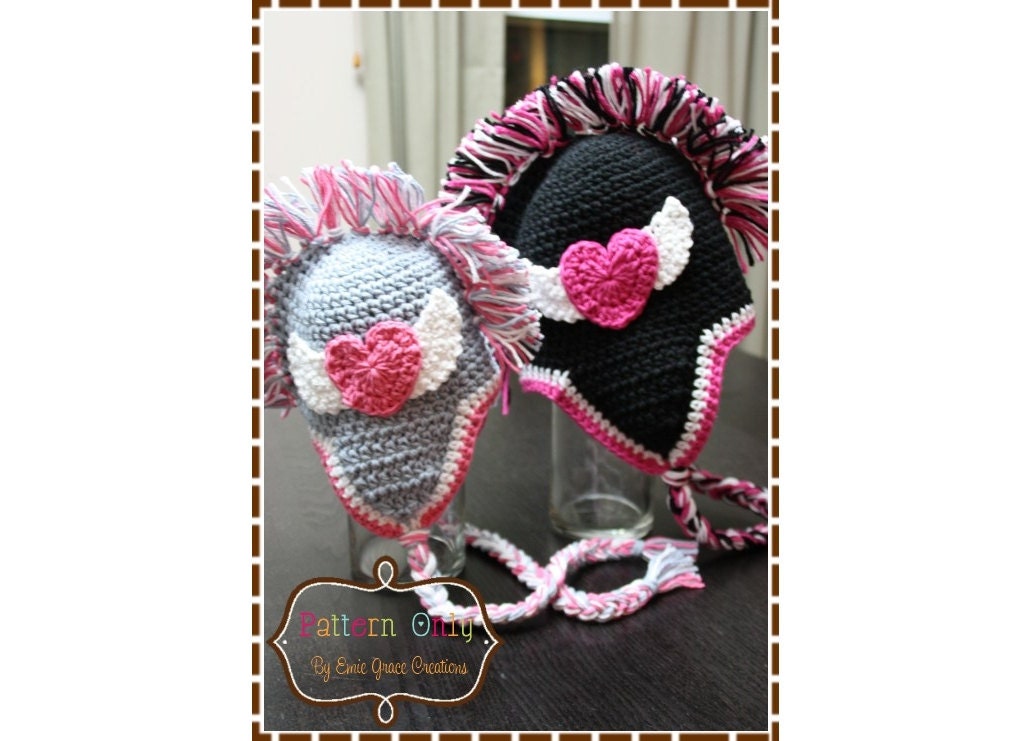 ON SALE Mohawk Hat Crochet Pattern - MADDOX - 302