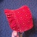 Winter Infant Baby Bonnet Hot Pink Corduroy