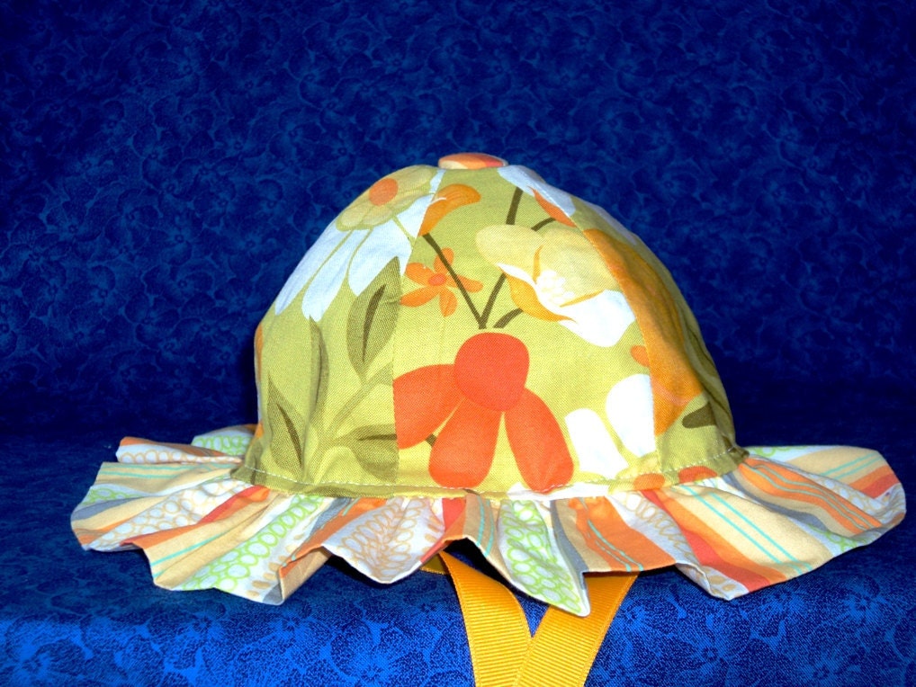 Baby Sun Hat Sunny Colors